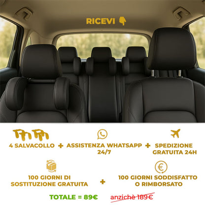 SalvaCollo Sogno Pro® | Dormi Comodo in Auto, Senza Più Testa che Crolla!