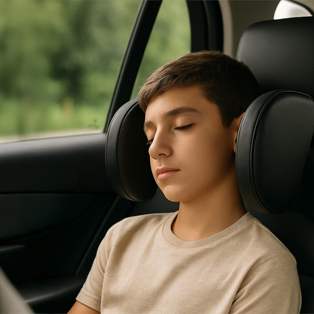 SalvaCollo Sogno Pro® | Dormi Comodo in Auto, Senza Più Testa che Crolla!